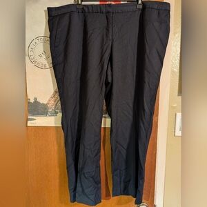 Talbots Women's Dark Blue Pinstripe Dress Pants